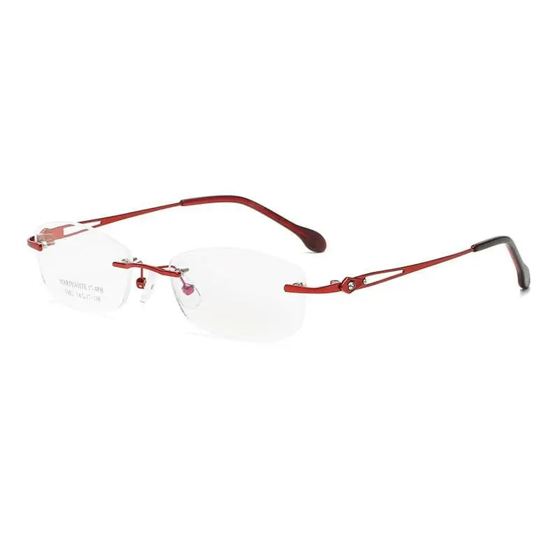 Women's Rimless Titanium Prescription Glasses 5901 — view 11 | Rx Spectacle