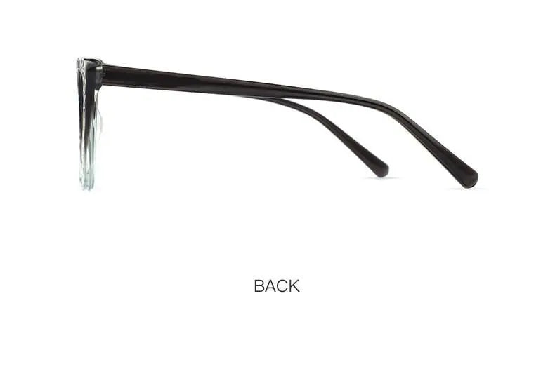 Women's Cat Eye Full Rim Acetate Prescription Glasses Z508 — view 28 | Rx Spectacle