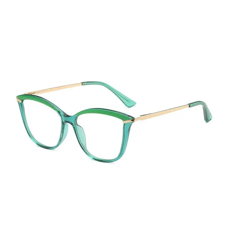 Women's Cat Eye Full Rim TR90 Prescription Glasses 2036 — view 3 | Rx Spectacle