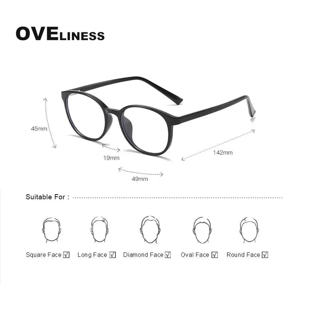 Women's Round Full Rim Titanium Prescription Glasses 398109 — view 2 | Rx Spectacle