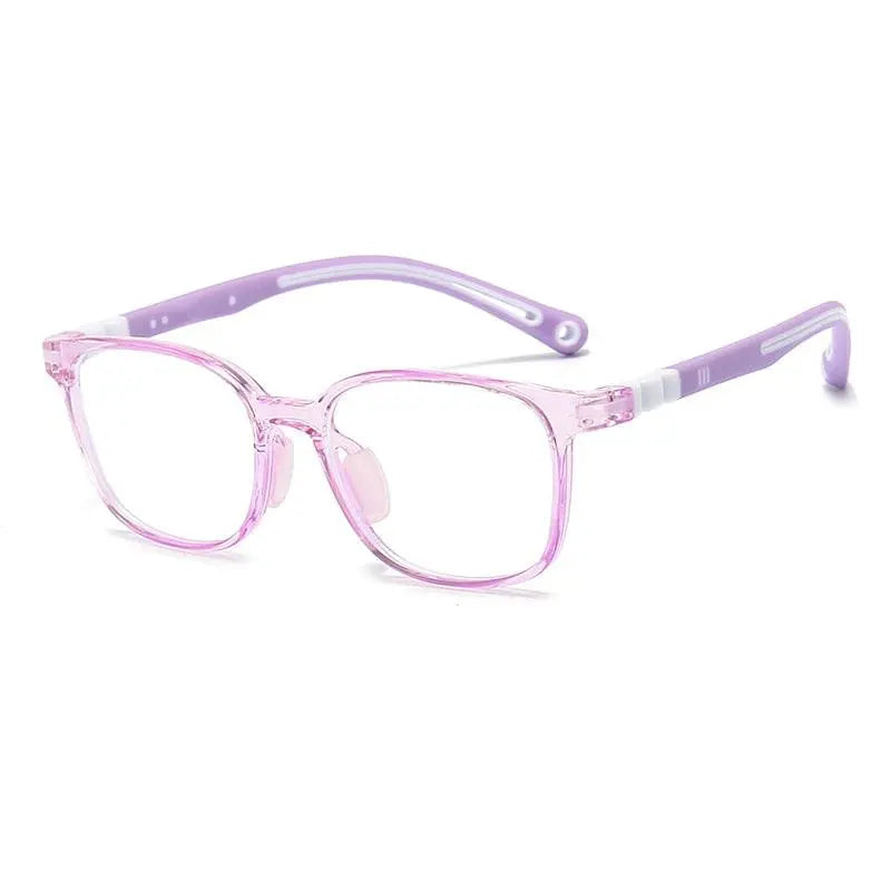 Unisex Square Full Rim Titanium Prescription Glasses Trd101 — view 3 | Rx Spectacle