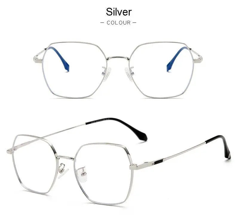 Unisex Full Rim Alloy Prescription Glasses 9339 — view 15 | Rx Spectacle