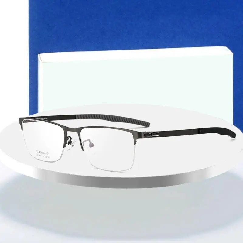 Men's Semi-Rimless Prescription Glasses F1983 — view 1 | Rx Spectacle