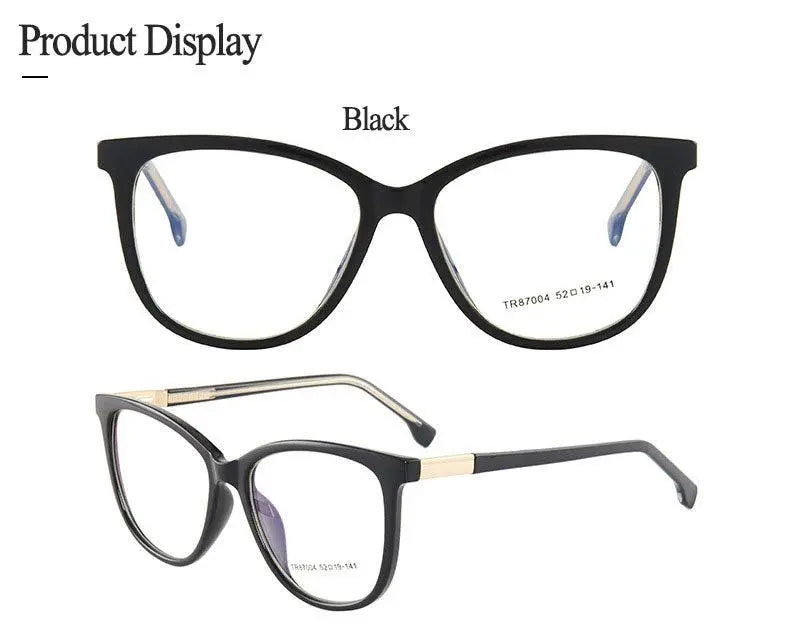Cat Eye Full Rim TR90 Prescription Glasses 7004 — view 15 | Rx Spectacle