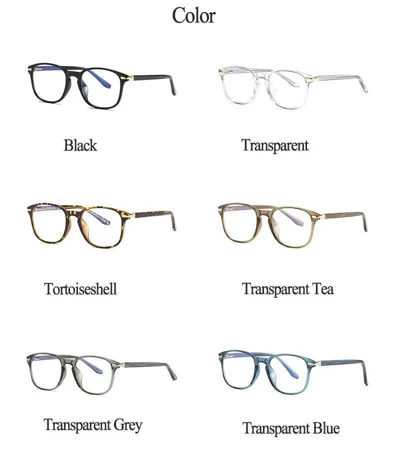 Unisex Square Full Rim TR90 Prescription Glasses 2047 — view 13 | Rx Spectacle