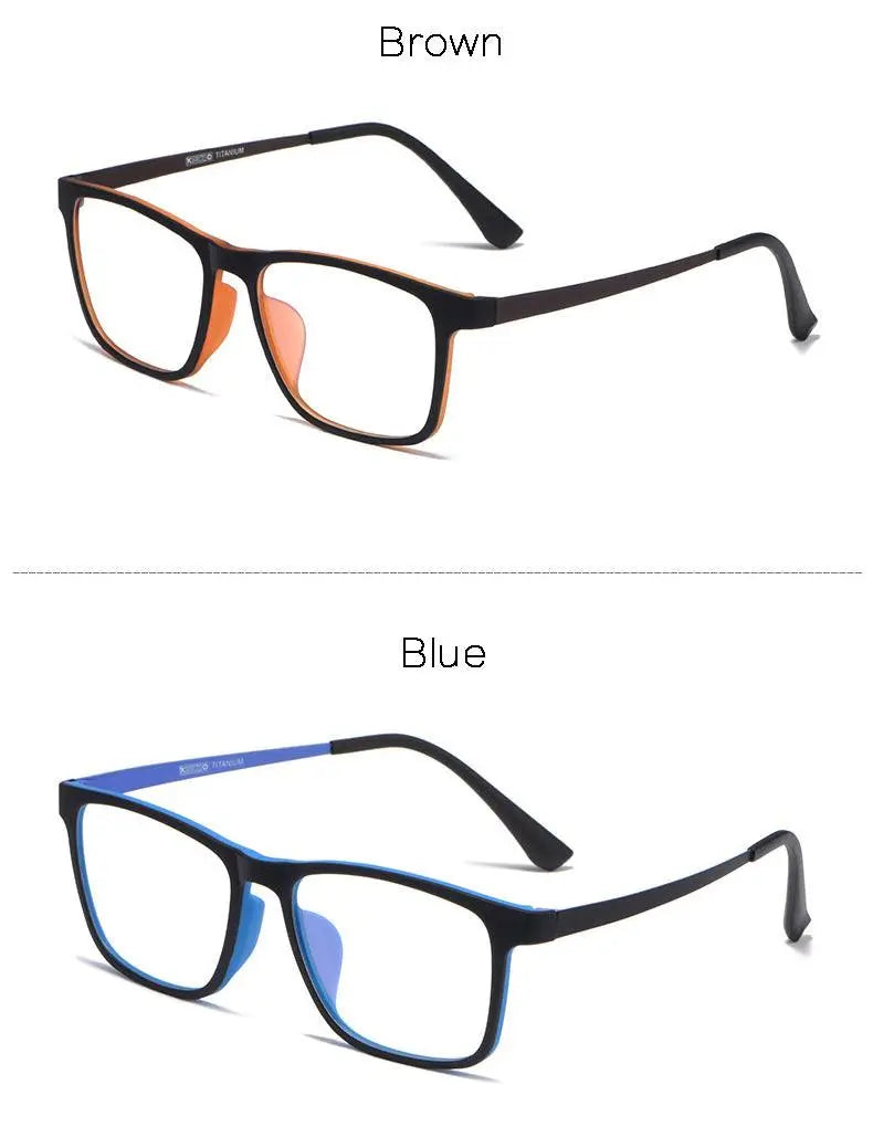Unisex Square Full Rim TR90 Prescription Glasses Hr3068 — view 14 | Rx Spectacle