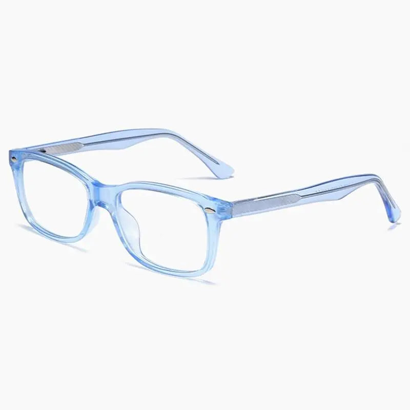 Women's Square Full Rim Acetate Prescription Glasses 2008 — view 3 | Rx Spectacle