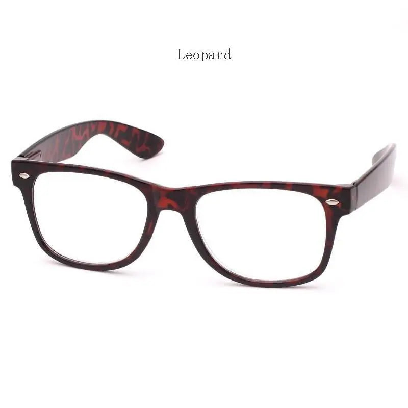 Unisex Square Full Rim Acetate Reading Glasses H9002 — view 4 | Rx Spectacle