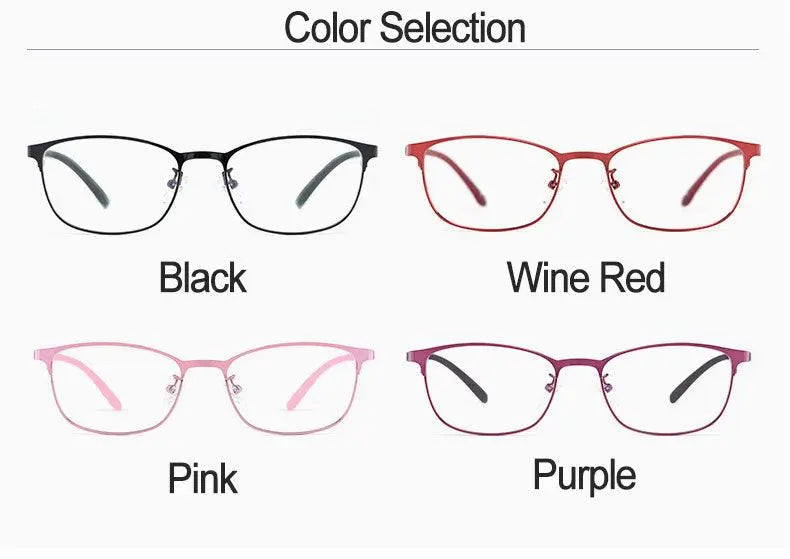 Women's Square Full Rim TR90 Prescription Glasses 3569 — view 12 | Rx Spectacle