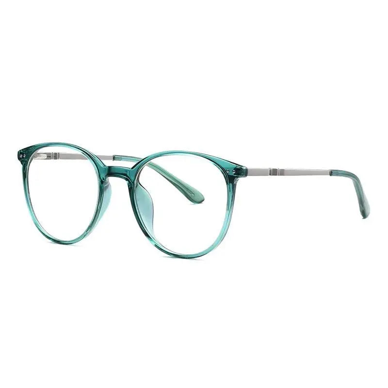 Women's Round Full Rim TR90 Prescription Glasses 2055 — view 5 | Rx Spectacle