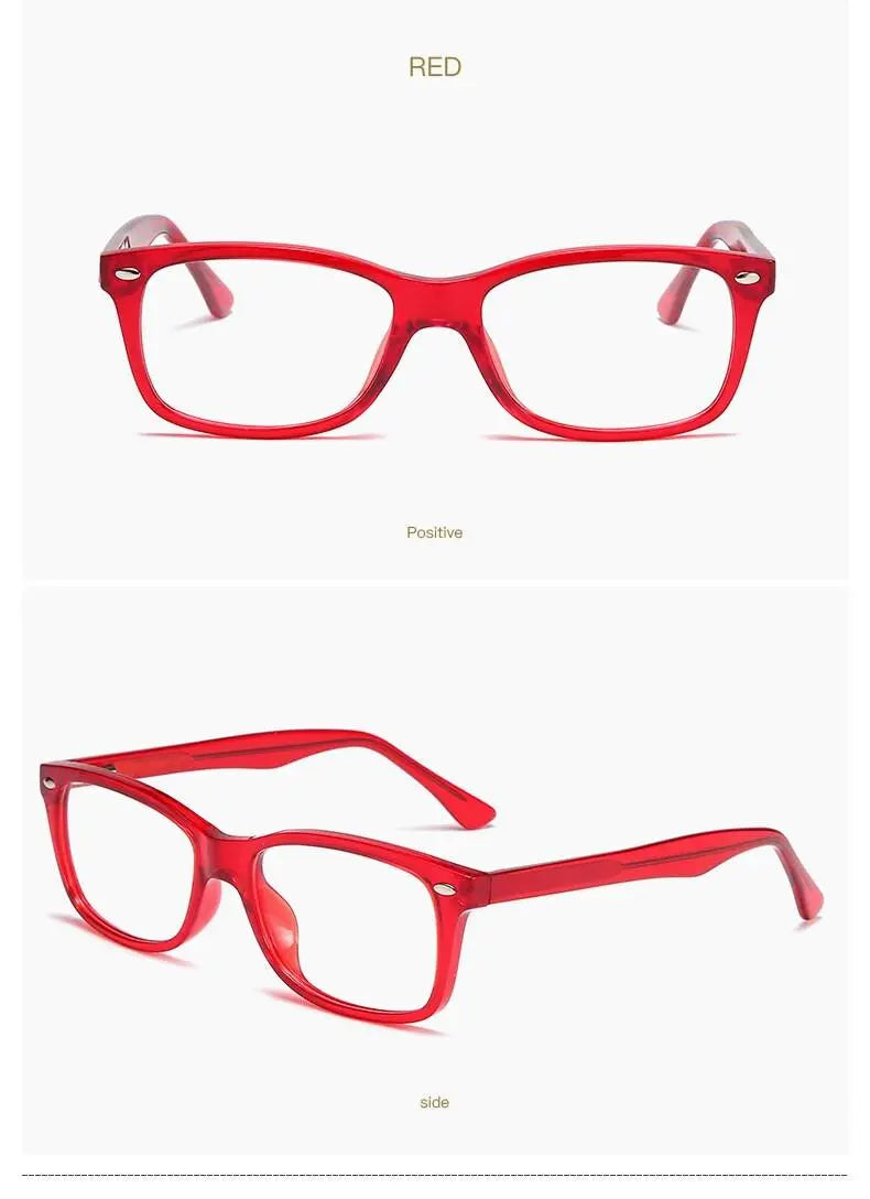 Women's Square Full Rim Acetate Prescription Glasses 2008 — view 19 | Rx Spectacle