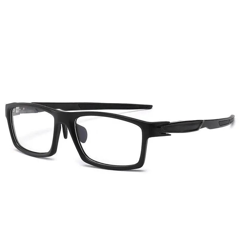 Men's Square Full Rim TR90 Prescription Glasses 6601 — view 8 | Rx Spectacle
