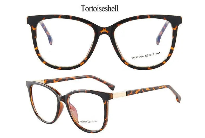 Cat Eye Full Rim TR90 Prescription Glasses 7004 — view 17 | Rx Spectacle