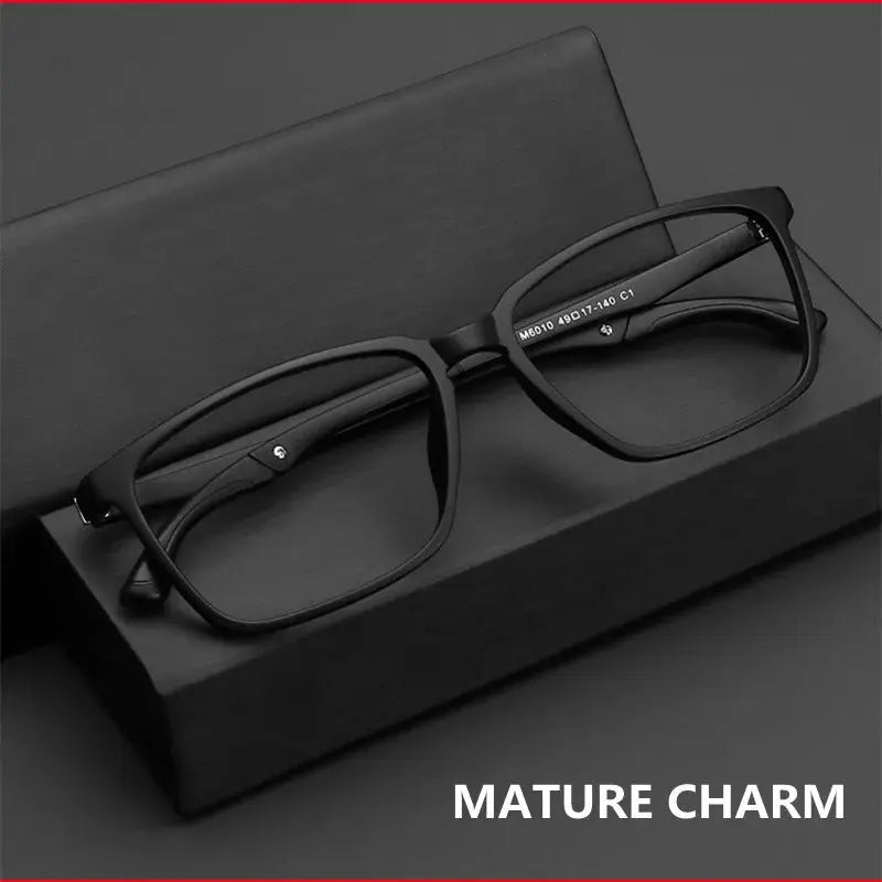 Unisex Square Full Rim TR90 Reading Glasses 6010 — view 2 | Rx Spectacle