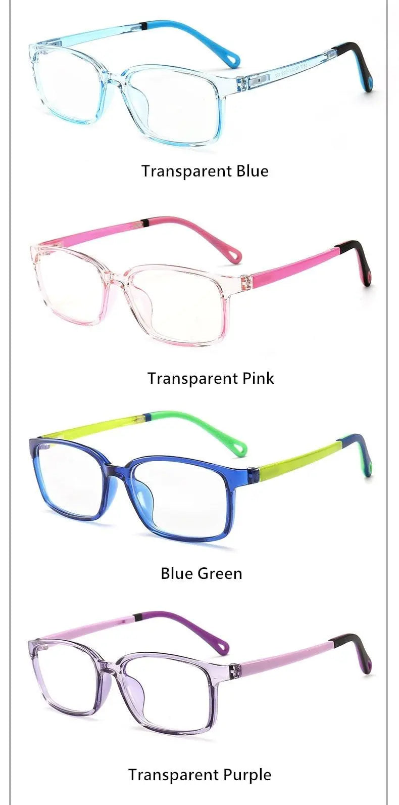 Unisex Full Rim Prescription Glasses F1817 — view 16 | Rx Spectacle