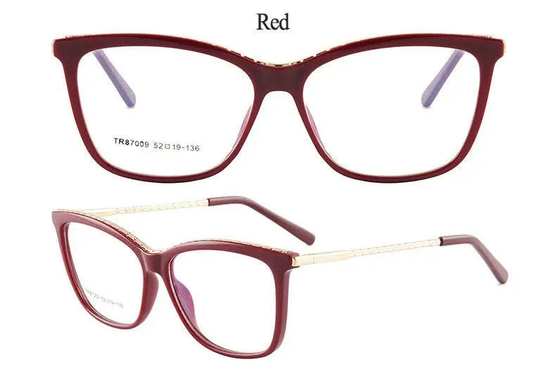 Square Full Rim TR90 Prescription Glasses 7009 — view 19 | Rx Spectacle