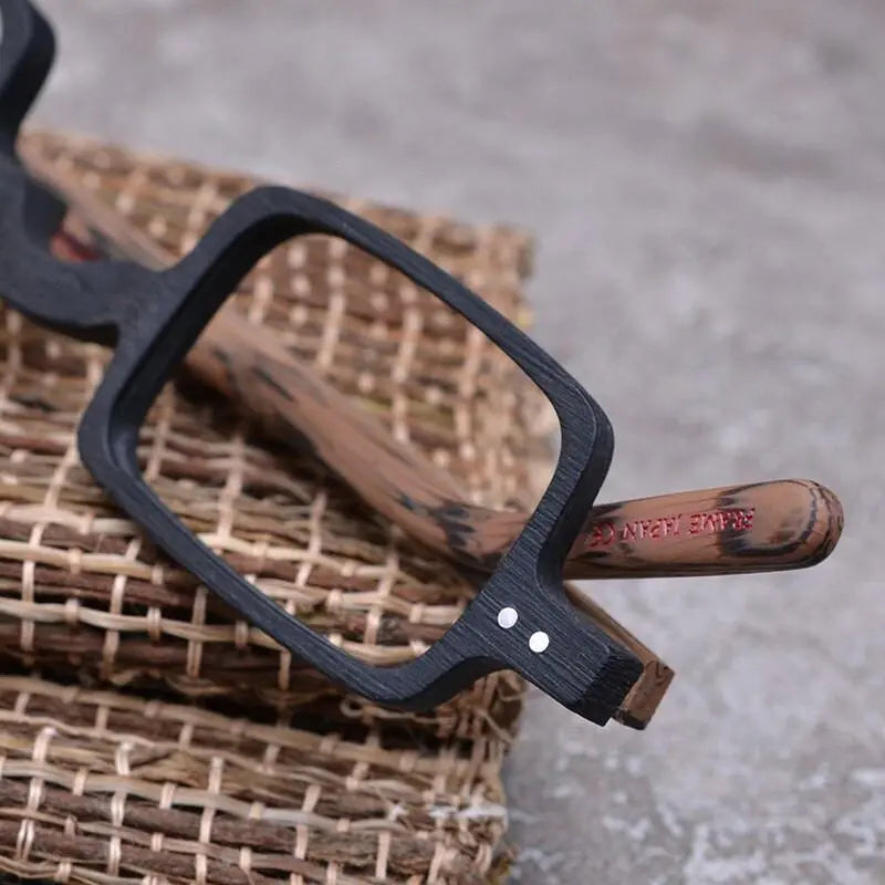 Unisex Square Full Rim Acetate Prescription Glasses Ft6016 — view 8 | Rx Spectacle