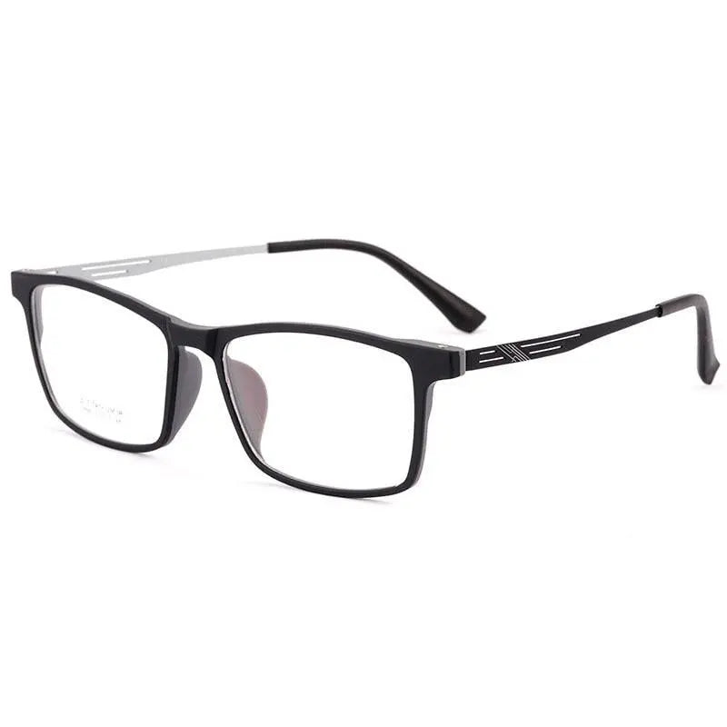 Unisex Full Rim Titanium Prescription Glasses Y8883 — view 6 | Rx Spectacle
