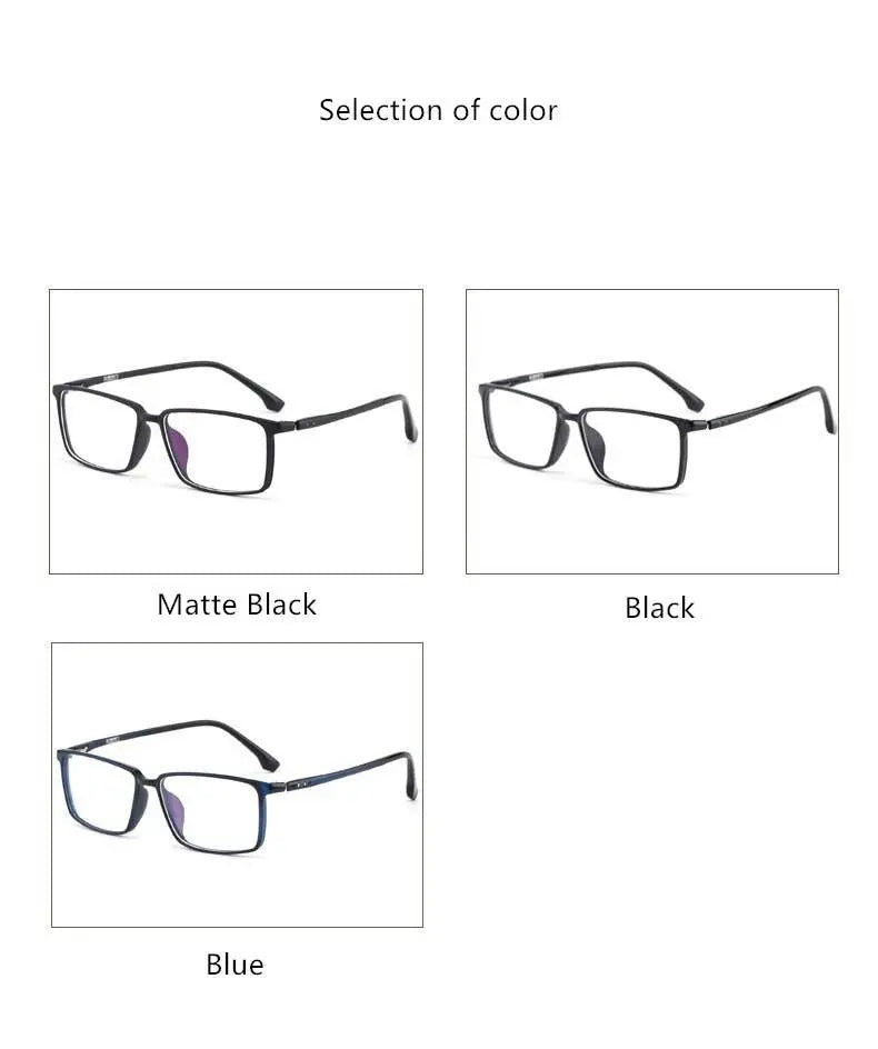 Men's Full Rim Stainless Steel Prescription Glasses 9810 — view 10 | Rx Spectacle
