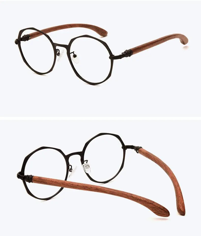 Unisex Round Full Rim Acetate Prescription Glasses 7578d — view 14 | Rx Spectacle