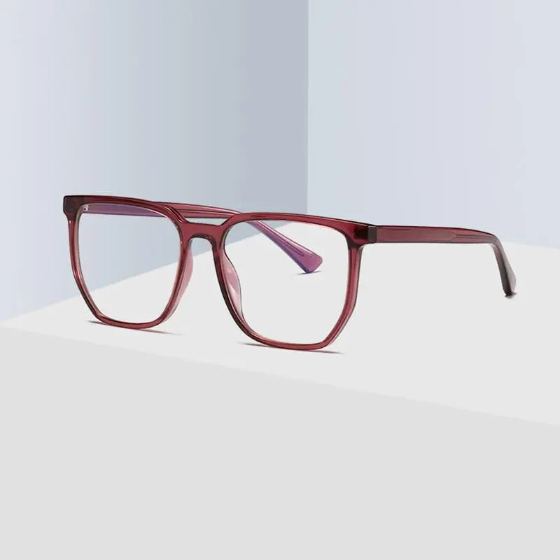 Women's Square Full Rim TR90 Prescription Glasses 2034 — view 12 | Rx Spectacle