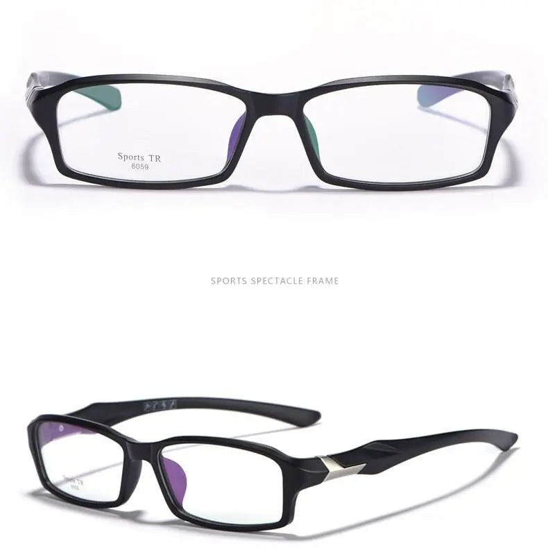 Men's Full Rim TR90 Sports Glasses 6059 — view 4 | Rx Spectacle