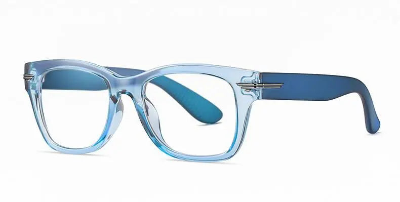 Unisex Full Rim Plastic Prescription Glasses Tr3393 — view 28 | Rx Spectacle