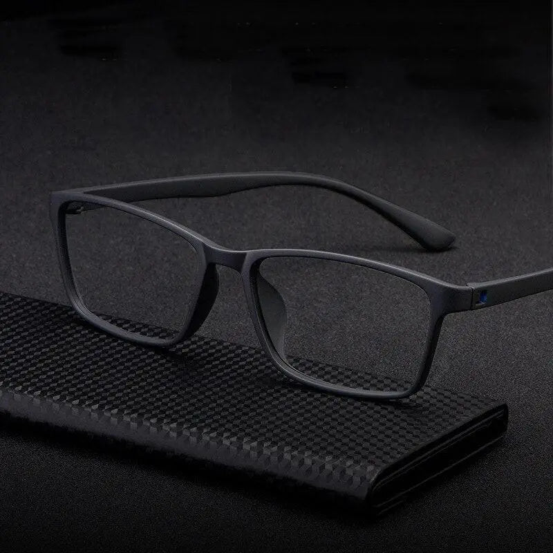 Unisex Square Full Rim Ultem Prescription Glasses 6002 — view 6 | Rx Spectacle