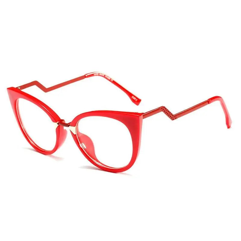Women's Cat Eye Full Rim Acetate Prescription Glasses 97320 — view 9 | Rx Spectacle