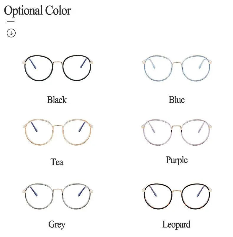 Women's Round Full Rim TR90 Prescription Glasses 7028 — view 14 | Rx Spectacle