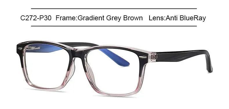 Unisex Square Full Rim TR90 Prescription Glasses 2321 — view 18 | Rx Spectacle