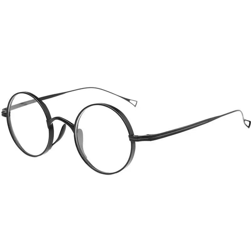Unisex Full Rim Titanium Prescription Glasses 9818CK — view 4 | Rx Spectacle