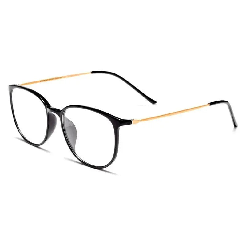 Unisex Full Rim Titanium Prescription Glasses 2212B — view 6 | Rx Spectacle