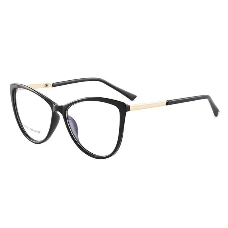 Cat Eye Full Rim TR90 Prescription Glasses 7001 — view 3 | Rx Spectacle