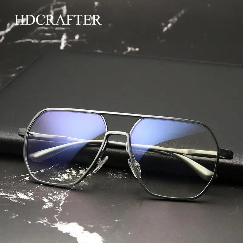Unisex Square Full Rim TR90 Prescription Glasses 8692 — view 2 | Rx Spectacle