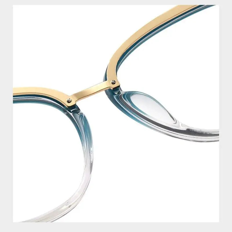 Women's Square Full Rim TR90 Prescription Glasses 2076 — view 7 | Rx Spectacle