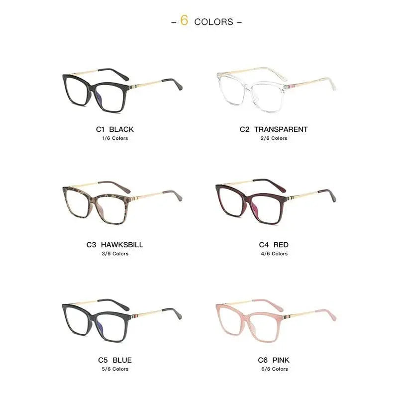Women's Round Full Rim TR90 Prescription Glasses 2060 — view 6 | Rx Spectacle