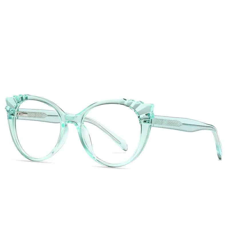 Women's Oval Full Rim TR90 Prescription Glasses 2037 — view 5 | Rx Spectacle