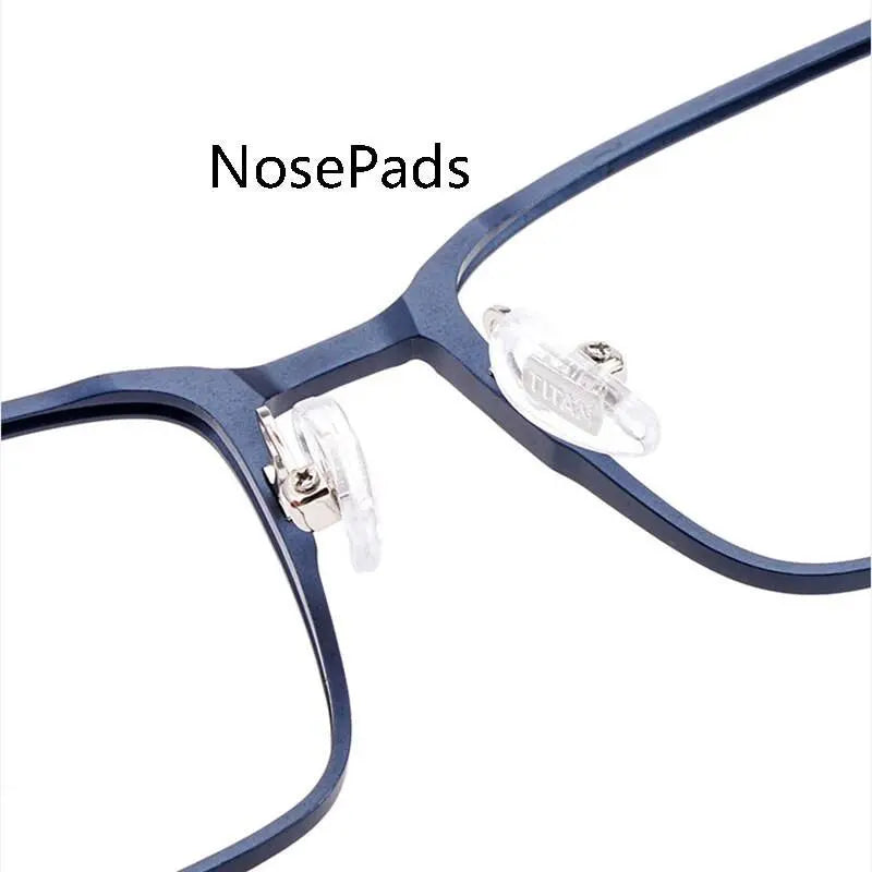 Unisex Square Full Rim Alloy Prescription Glasses 5051 — view 6 | Rx Spectacle