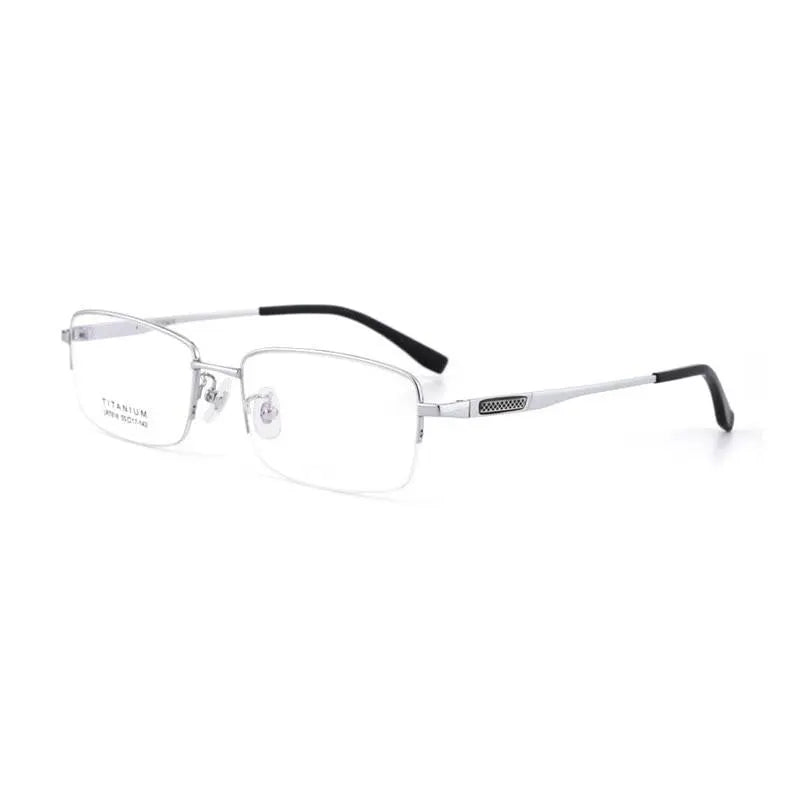 Men's Full Rim Titanium Prescription Glasses Lr7818 — view 8 | Rx Spectacle