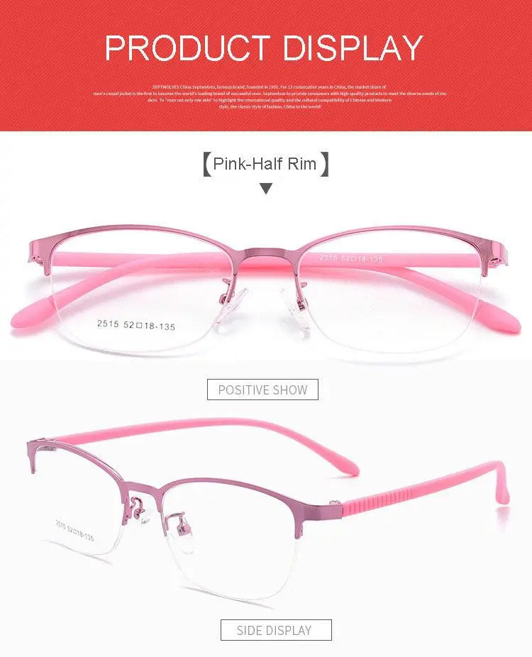 Unisex Full Rim Alloy Prescription Glasses 2516 — view 17 | Rx Spectacle
