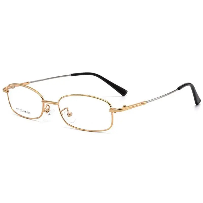 Unisex Full Rim Alloy Prescription Glasses 611 — view 5 | Rx Spectacle