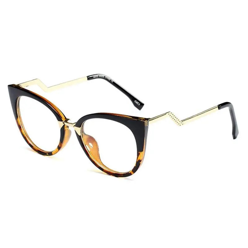 Women's Cat Eye Full Rim Acetate Prescription Glasses 97320 — view 6 | Rx Spectacle