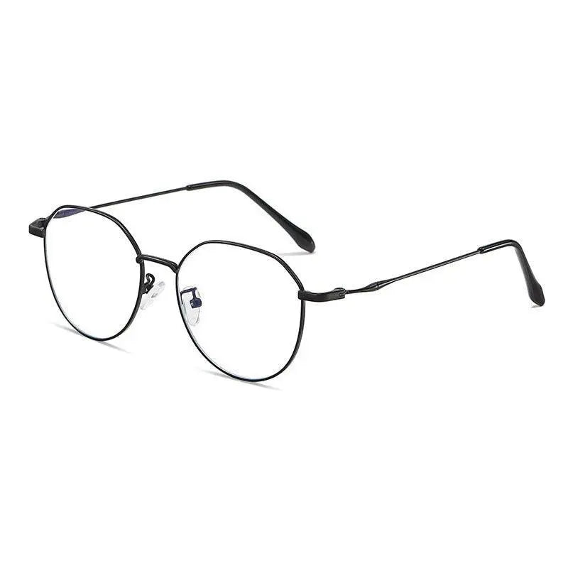 Unisex Polygon Full Rim Alloy Prescription Glasses 1913 — view 5 | Rx Spectacle