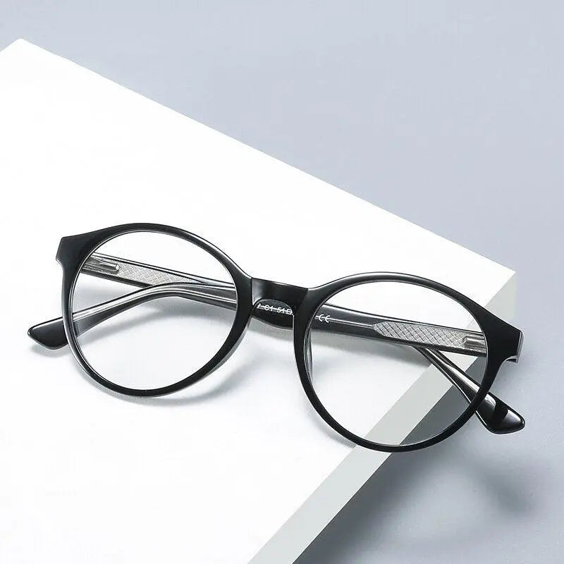 Women's Round Full Rim TR90 Prescription Glasses 2007 — view 5 | Rx Spectacle