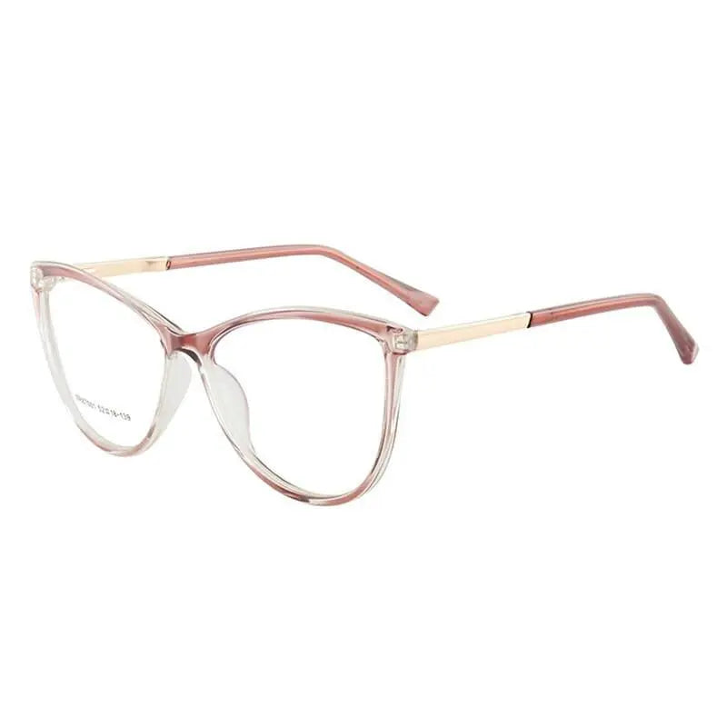 Women's Cat Eye Full Rim TR90 Prescription Glasses TR7001 — view 10 | Rx Spectacle