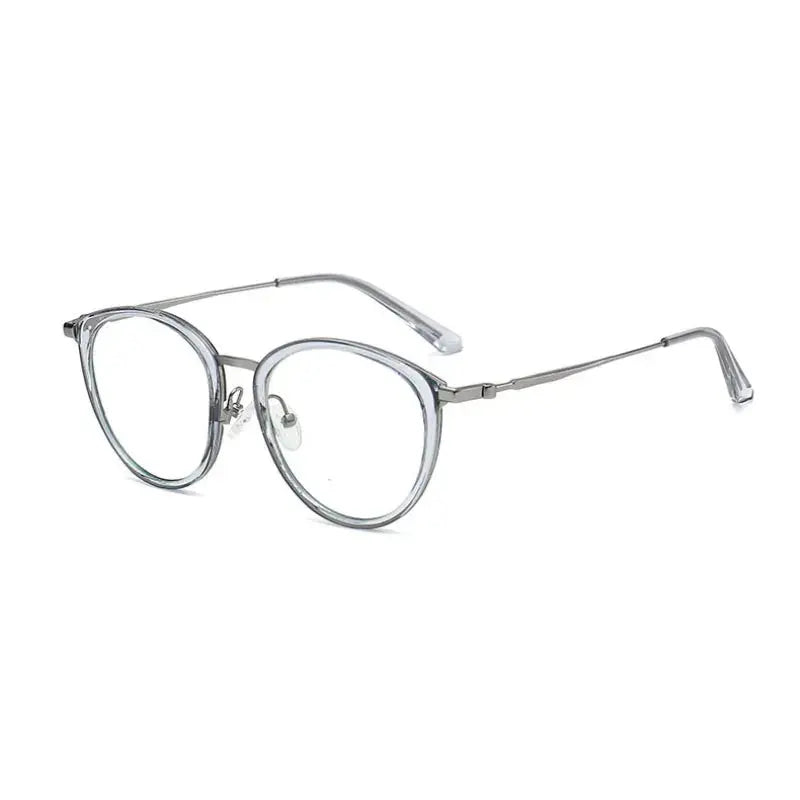 Unisex Oval Full Rim TR90 Prescription Glasses 92329 — view 3 | Rx Spectacle
