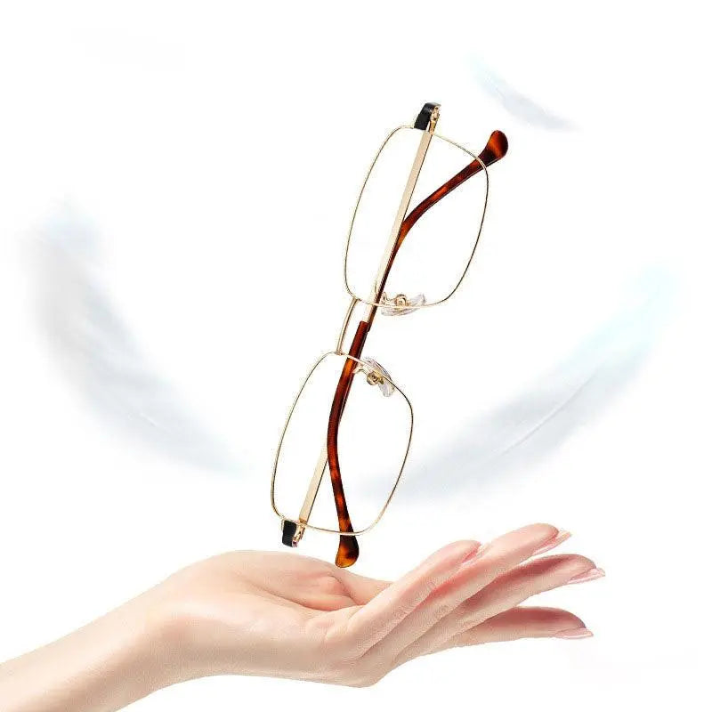 Unisex Full Rim Alloy Prescription Glasses 0576 — view 8 | Rx Spectacle
