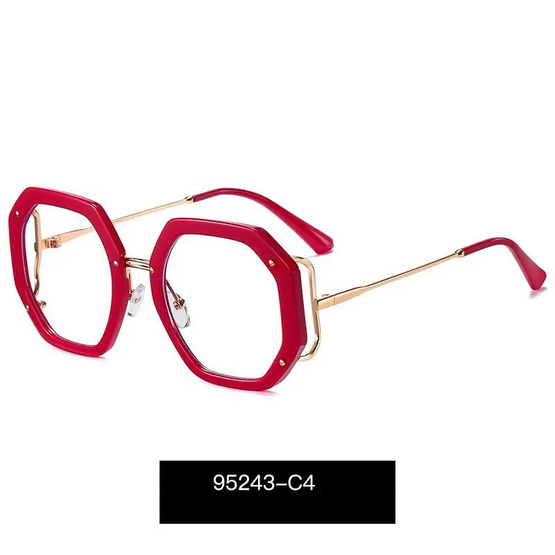 Women's Polygon Full Rim TR90 Prescription Glasses 95243 — view 6 | Rx Spectacle