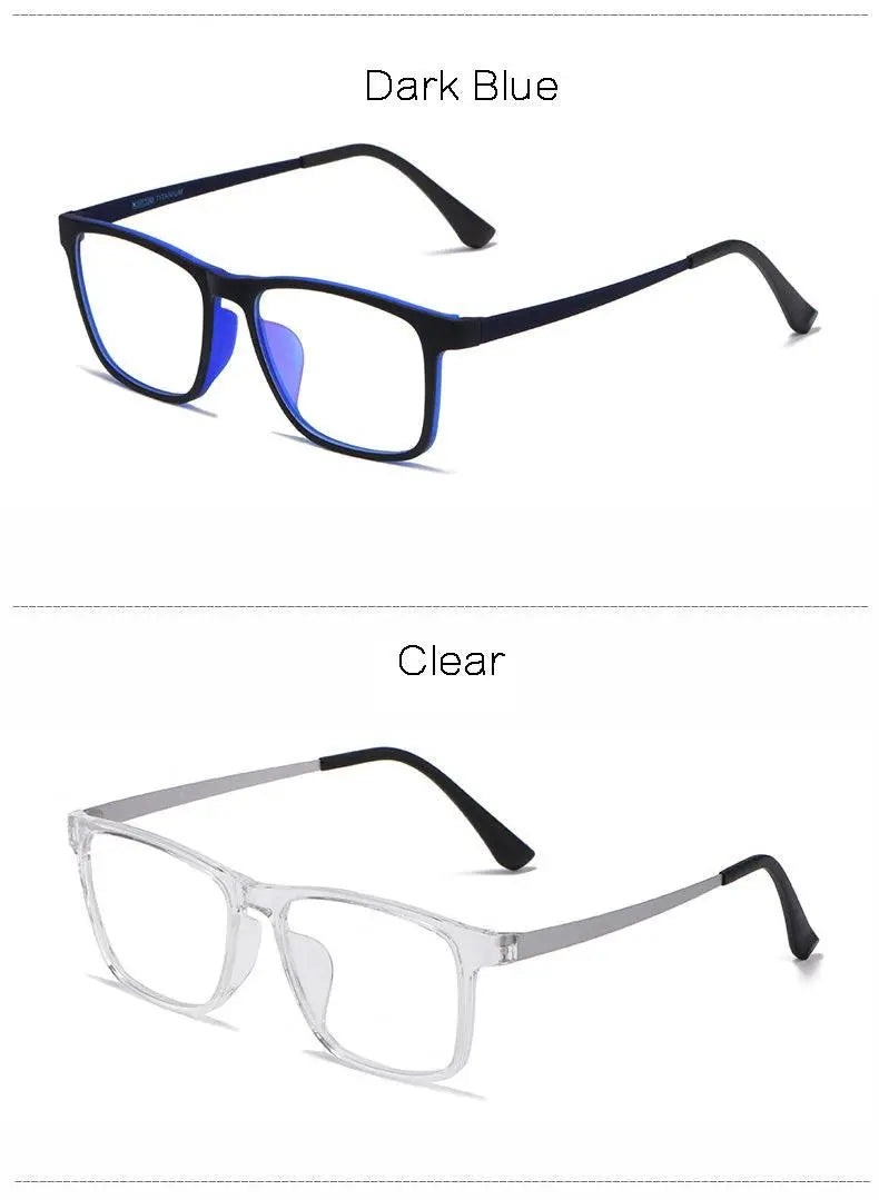 Unisex Square Full Rim TR90 Prescription Glasses Hr3068 — view 15 | Rx Spectacle